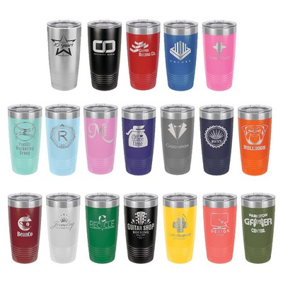 20oz Polar Camel Ringneck Vacuum Insulated Mug/Tumbler (Laser Engraved)